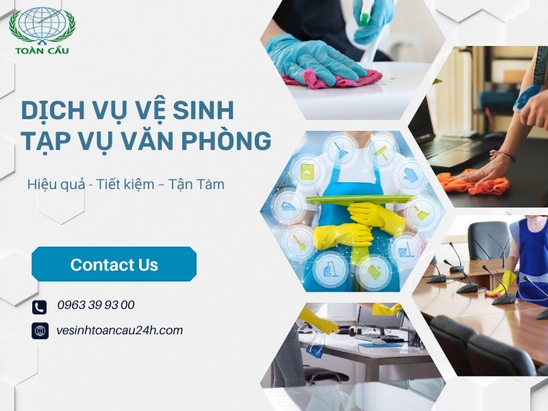 Dịch vụ cung cấp nhân viên vệ sinh tại tòa nhà văn phòng